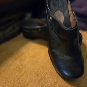 Ariat Black Leather Slip-On Shoes